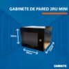 Gabinete de pared 2RU mini