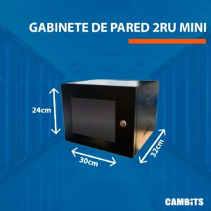 Gabinete de pared 2RU mini