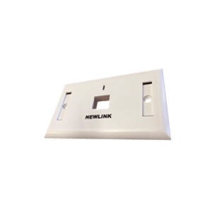 WALL PLATE 1 PUERTO  NEWLINK