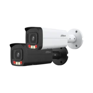 Cámara de red WizSense tipo bala de 8 MP con doble luz inteligente y enfoque fijo DAHUA